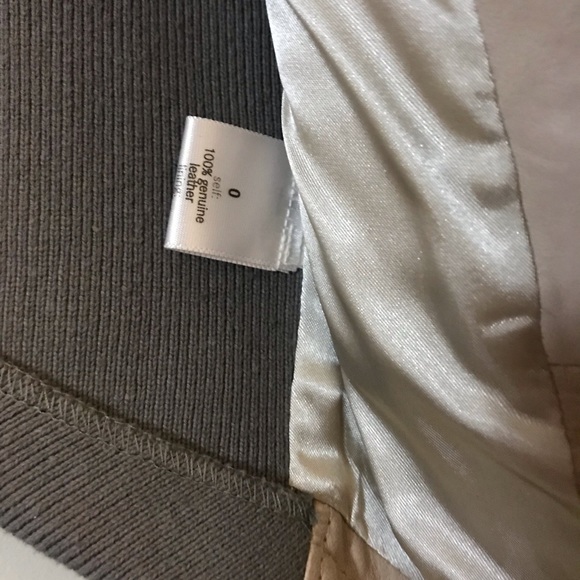 Cut25 by Yigal Azrouel 2 tone leather jacket - Picture 8 of 11